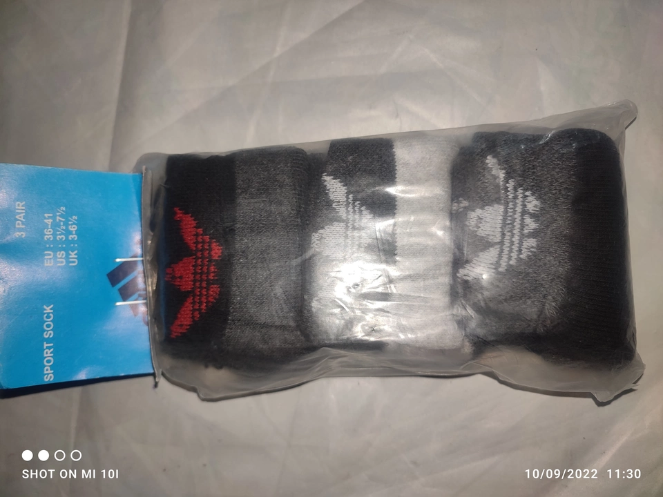 Ancale Socks Pack of 3 pair uploaded by AJN Fashion Hub on 9/18/2022