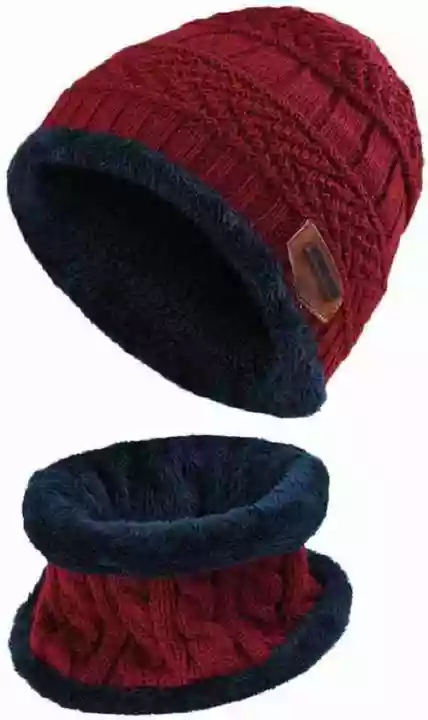 Winter woolan Caps and neck Scarf uploaded by AJN Fashion Hub on 9/18/2022