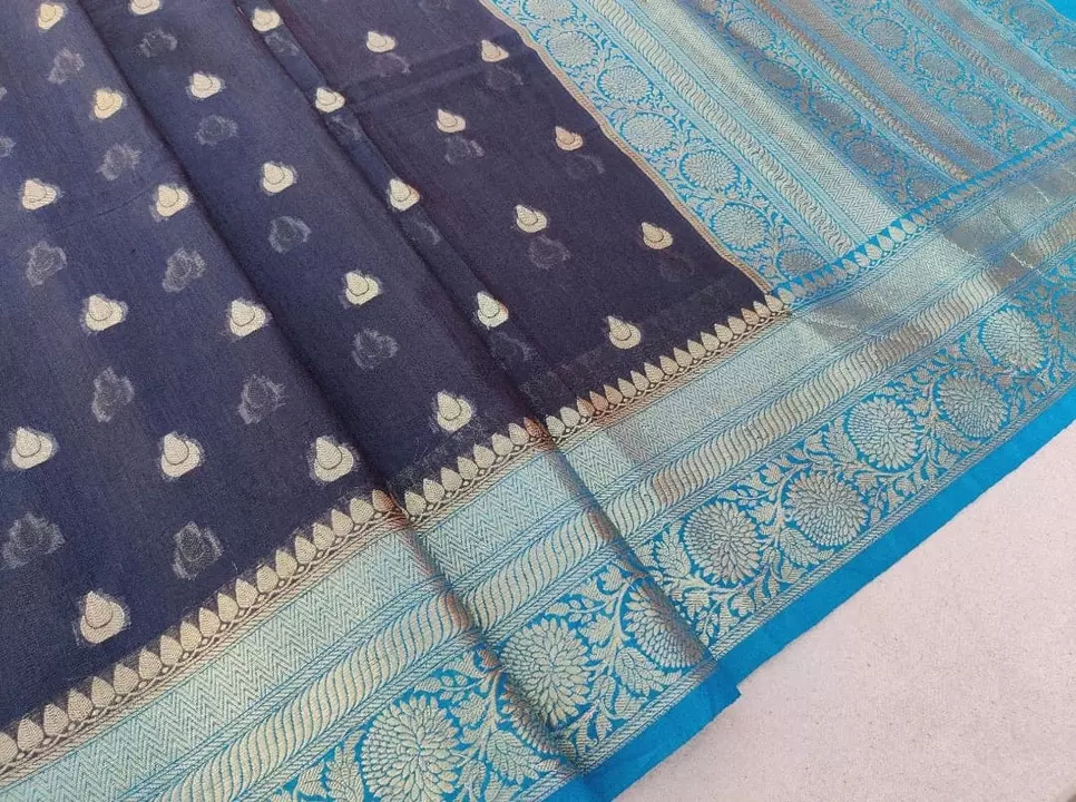Banarai linen cotton saree  uploaded by business on 9/18/2022