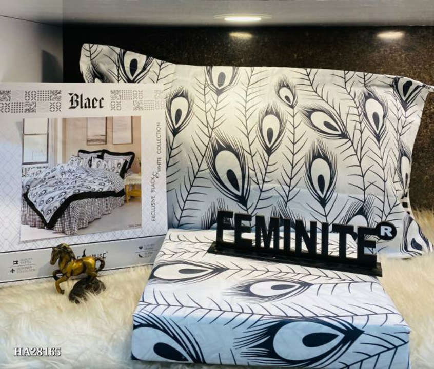 Post image Catalog Name: *1 Bedsheet - 230 × 250Cms ✓
2 Pillow Cover - 0.46m×0.69m+0.05m ✓*
Dear Sir/Ma’am, Greetings Of The Day!!
Please note that the new item *BLAEC Luxury Bedsheet Set📿* is available now &amp; the specifications are given below:-

1 Bedsheet - 230 × 250Cms ✓
2 Pillow Cover - 0.46m×0.69m+0.05m ✓

Fabric: *150gsm ( Organic Cotton)✓*
Weight : 1.3 kg


*Price: ₹899 ~₹1295~ (28% off)*_*Free COD! Free Shipping! Returns Available!*_
(good quality items, at wholesale prices)