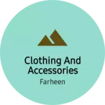 Business logo of clothing and accessories