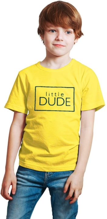 Post image Boys Printed Pure Cotton T Shirt
Brand :Detees
Style Code :KIDS-BOY-LITTLE DUDE
Size :8 - 9 Years
Brand Color :Yellow
Ideal For :Boys
Fabric :Pure Cotton
Primary Color :Yellow
3 Days Return Policy, No questions asked. Cash on delivery free delivery
