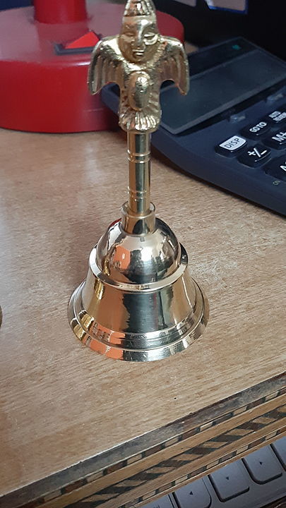 Brass Casted Pooja Pari Bell/Christmas Bell uploaded by KANSAL ARTS AND HANDICRAFTS on 12/21/2020