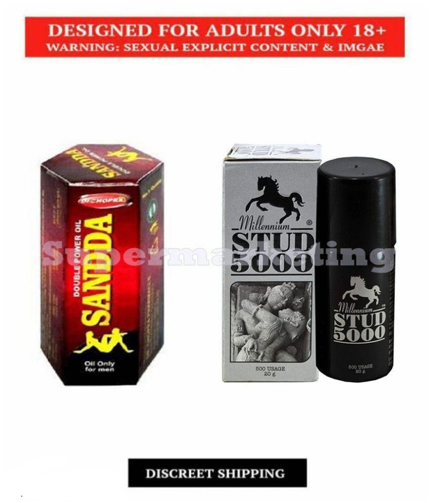 Sanda oil 15 ml and stud 5000 spray for men increase sexual power  uploaded by Deal to Deal on 9/19/2022