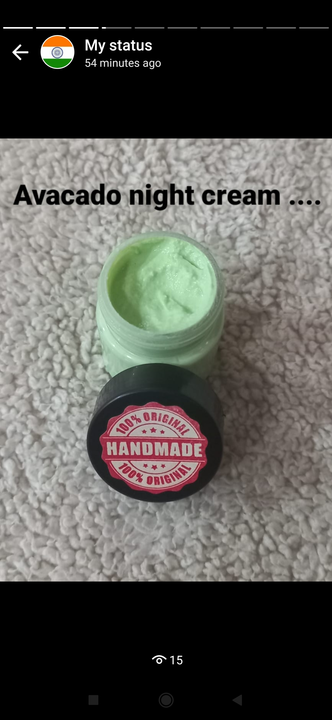 Avacado night cream  uploaded by business on 9/19/2022