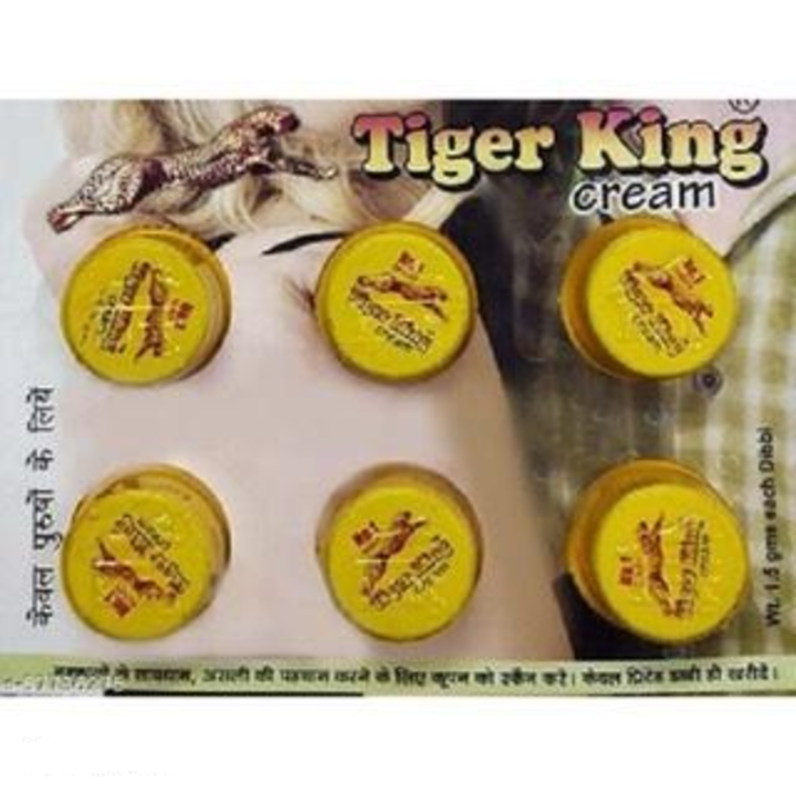 Tiger King 9 gram Cream for men increase sexual power  uploaded by Deal to Deal on 9/19/2022