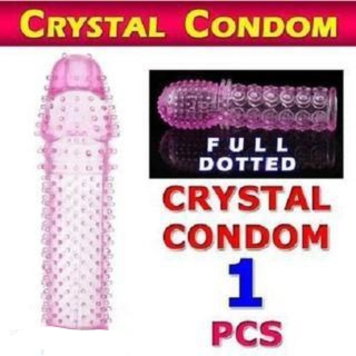 Washable and reusable Silicon crystal Condom Box Packing with Lubricant pack of 1  uploaded by Deal to Deal on 9/19/2022