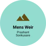 Business logo of Mens weir
