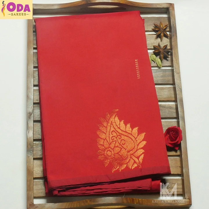 Kanchi semi silk sarees uploaded by business on 9/19/2022