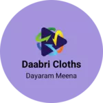 Business logo of Daabri cloths