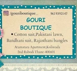 Business logo of Gouriboutique