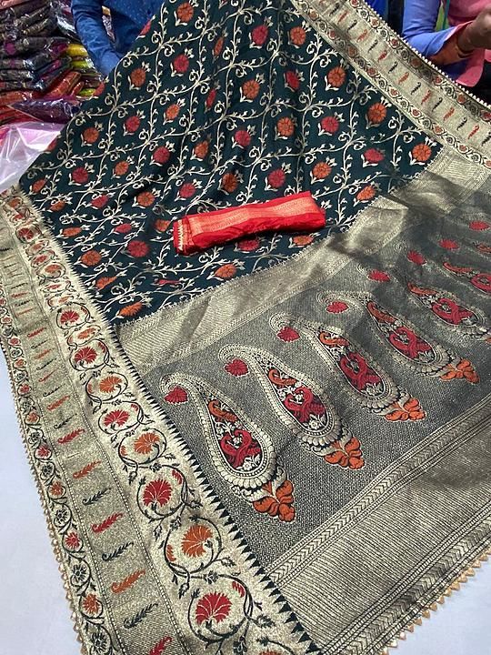 Silk saree uploaded by business on 12/21/2020