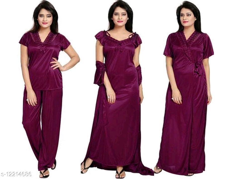 Kapyani Fashion Satin Nighty For Women  uploaded by business on 12/22/2020