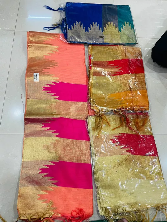 Puspa saree uploaded by Acharya cloth stores on 9/19/2022