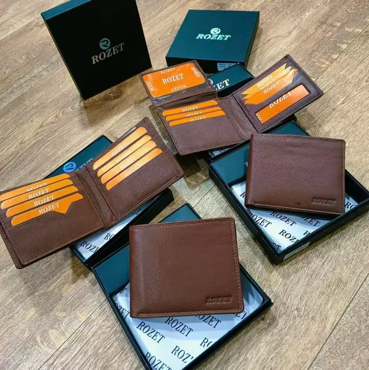 Leather wallet with Best quality uploaded by Riyaz international on 9/20/2022