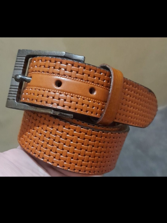 Leather belt P2C uploaded by business on 9/20/2022