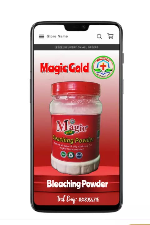 Magic Gold Bleaching Powder 500gm uploaded by Shashika Chemicalsis on 9/20/2022