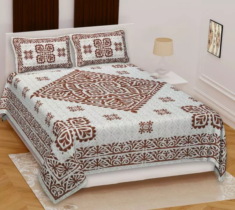 Post image Cotton jaipur bed sheets
