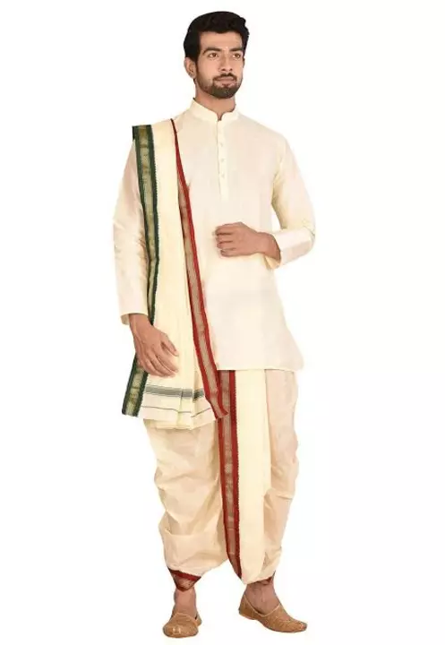 Product image with price: Rs. 1200, ID: kanchi-dhoti-342b5e27