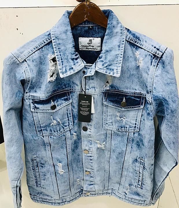 Denim jacket heavy once uploaded by business on 12/22/2020
