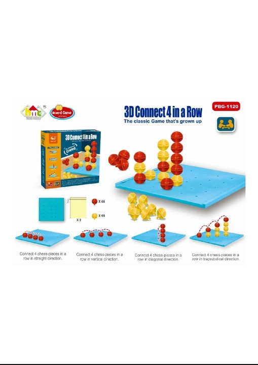  CONNECT 4 IN A ROW  BOARD GAME uploaded by TAAJ  on 9/20/2022