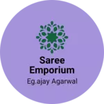 Business logo of Saree emporium