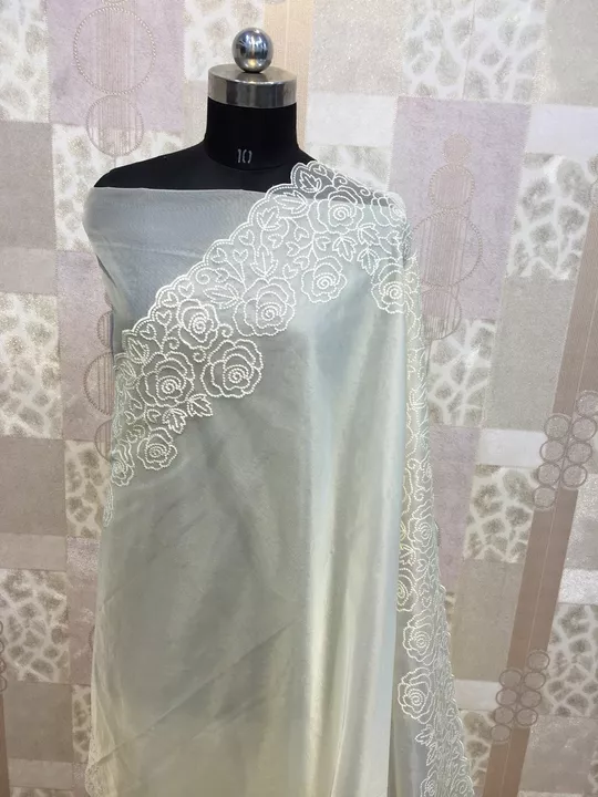 Post image Banaras handloom soft semi organza pearl like  heavy chikankari embroidery scallop border Sarees

Dispatch time within 2_3 days

Single n multiple available

Book Fast hurry up


Any quarries Direct DM us
8423467118