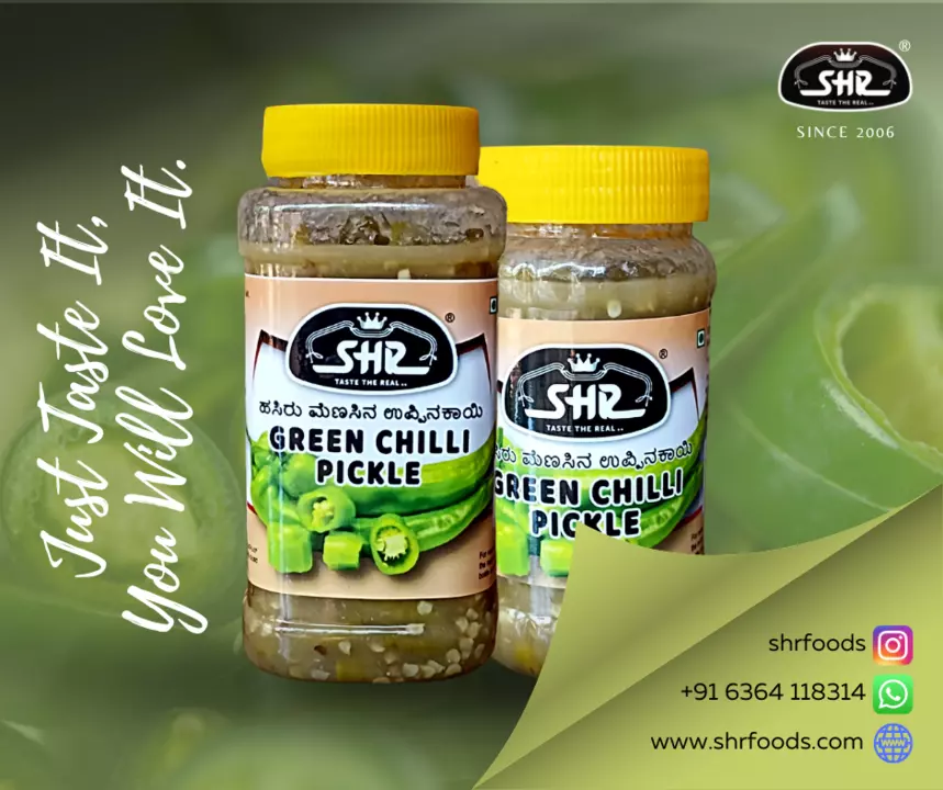 Post image SHR Green Chilli Pickle