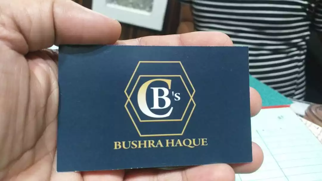 Visiting card store images of Bushra's closet