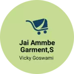 Business logo of Jai ammbe garment,s