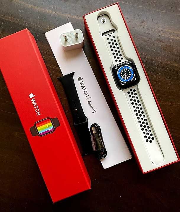 Apple series 6   44 mm full scroll smart watch uploaded by Bhadra shrre t shirt hub on 12/23/2020