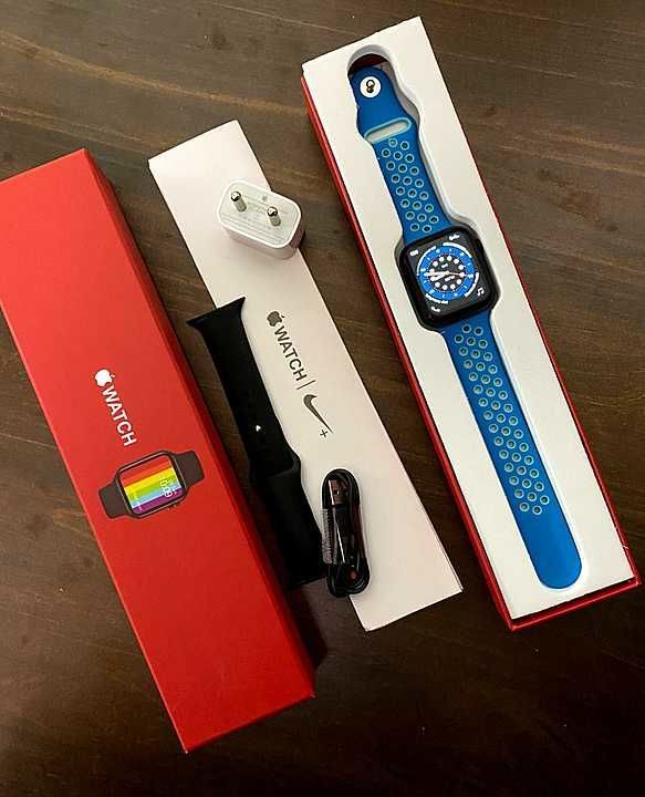 Apple series 6   44 mm full scroll smart watch uploaded by Bhadra shrre t shirt hub on 12/23/2020