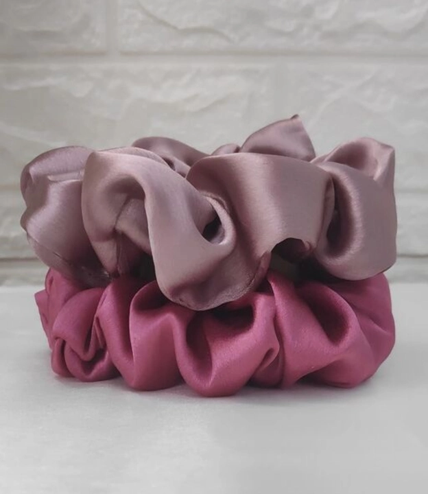Scrunchies satin uploaded by business on 9/21/2022