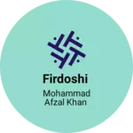 Business logo of Firdoshi
