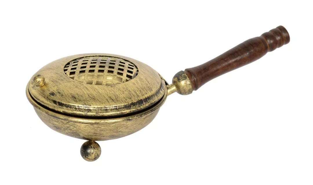 Incense Burner with wooden handle uploaded by business on 9/21/2022