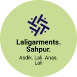 Business logo of LALIGARMENTS. SAHPUR. AHMDABAD. 380001