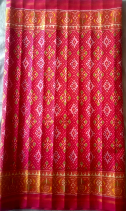 Silk patola saree uploaded by business on 9/21/2022