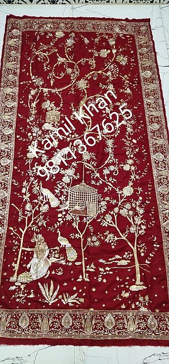 Pashmina zari shawls uploaded by Pashmina kalamkari shawls on 12/23/2020