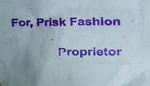 Business logo of Prisk fashion