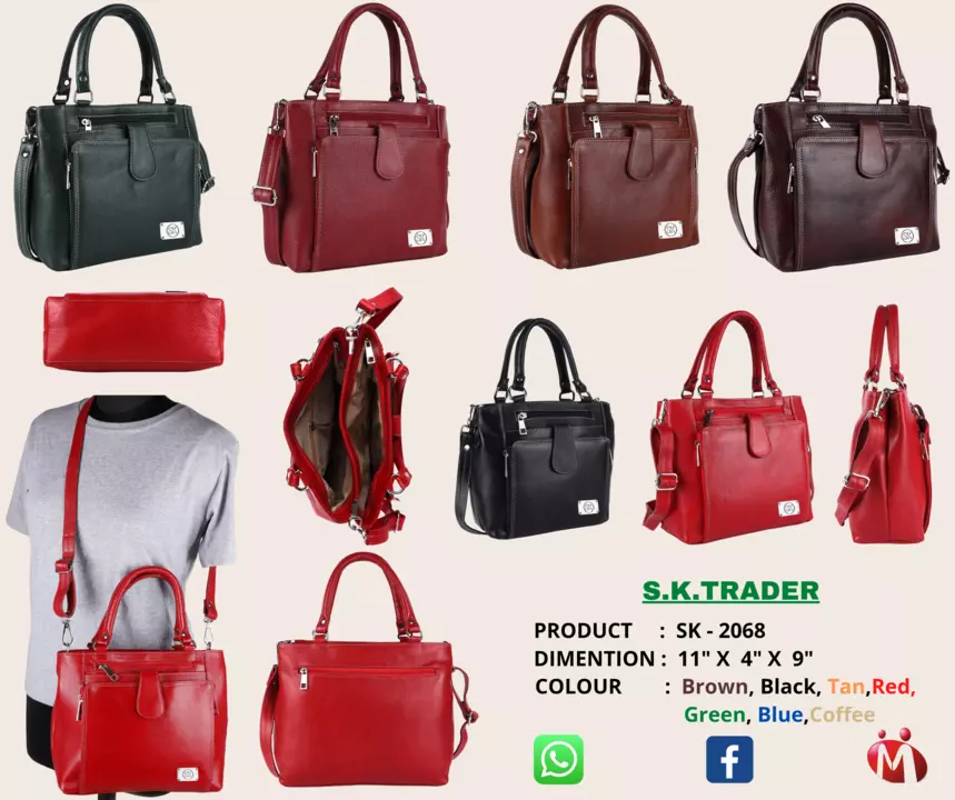 Leather ladies bag  uploaded by business on 9/21/2022