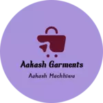 Business logo of Aakash garments