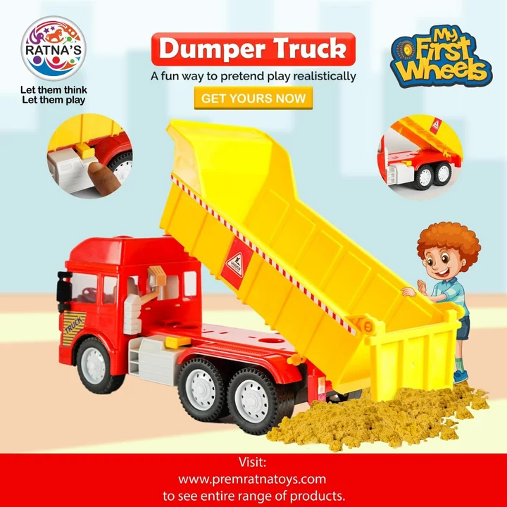 Kids toy dumper  uploaded by NAVRANGHI  on 9/21/2022