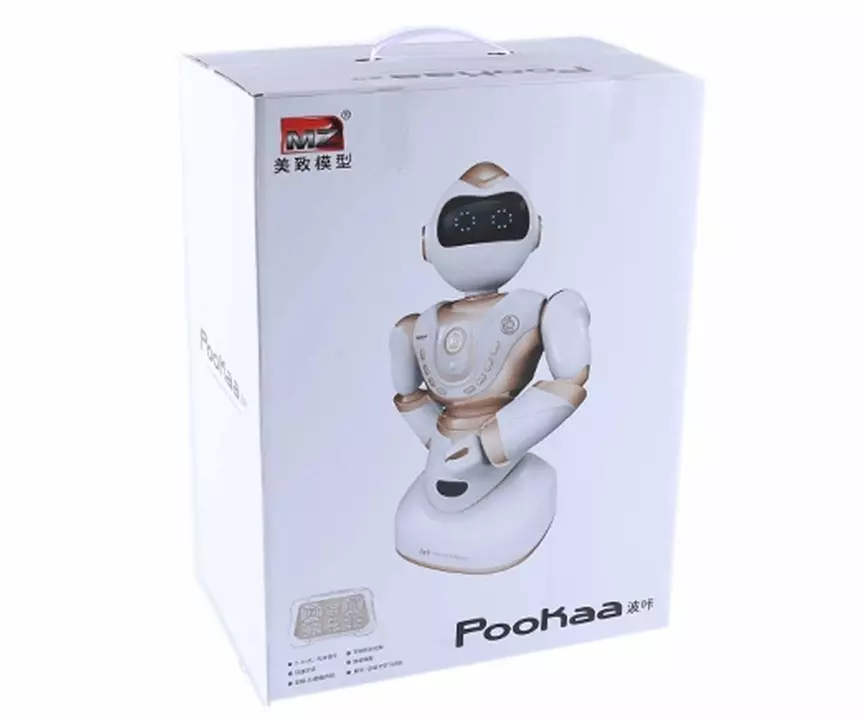 Pookaa 2850 Voice Dialogue Intelligent RC Robot Toy with LED Light  uploaded by Darling Toys by VG on 9/21/2022