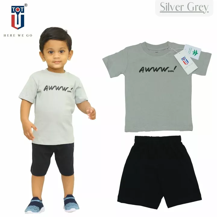 Kids Tshirt and Shorts Sets  uploaded by TOT PRODUCTZ PVT LTD on 9/21/2022