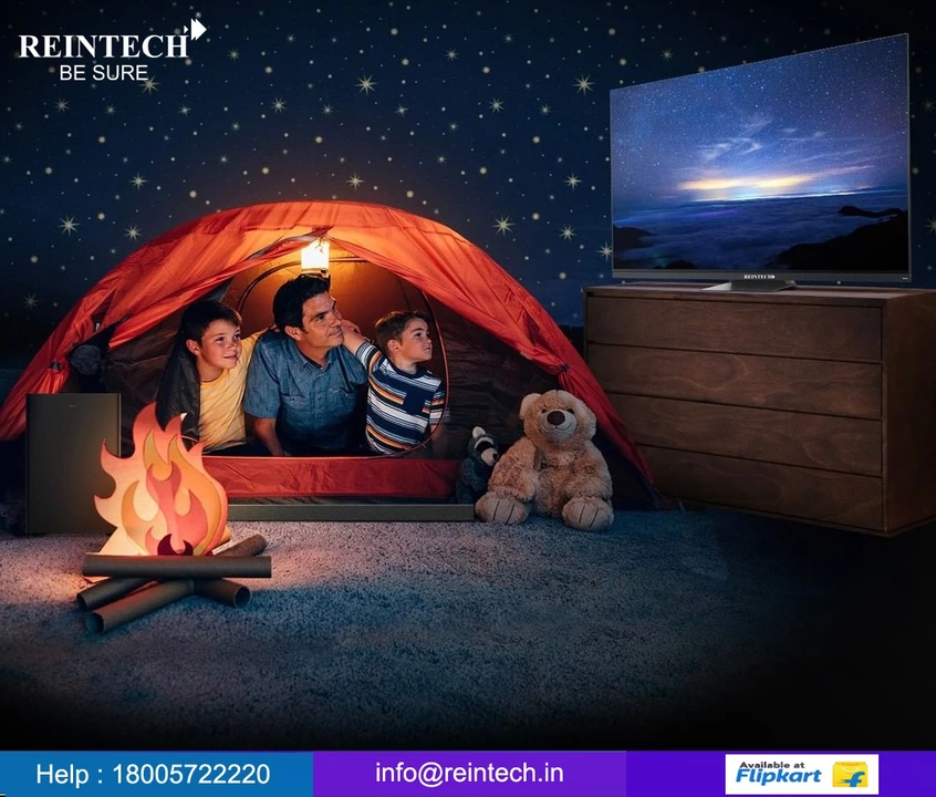 Reintech 50 inch led tv wholesale price 23800/- uploaded by Reintech Electronics Pvt Ltd. on 9/21/2022