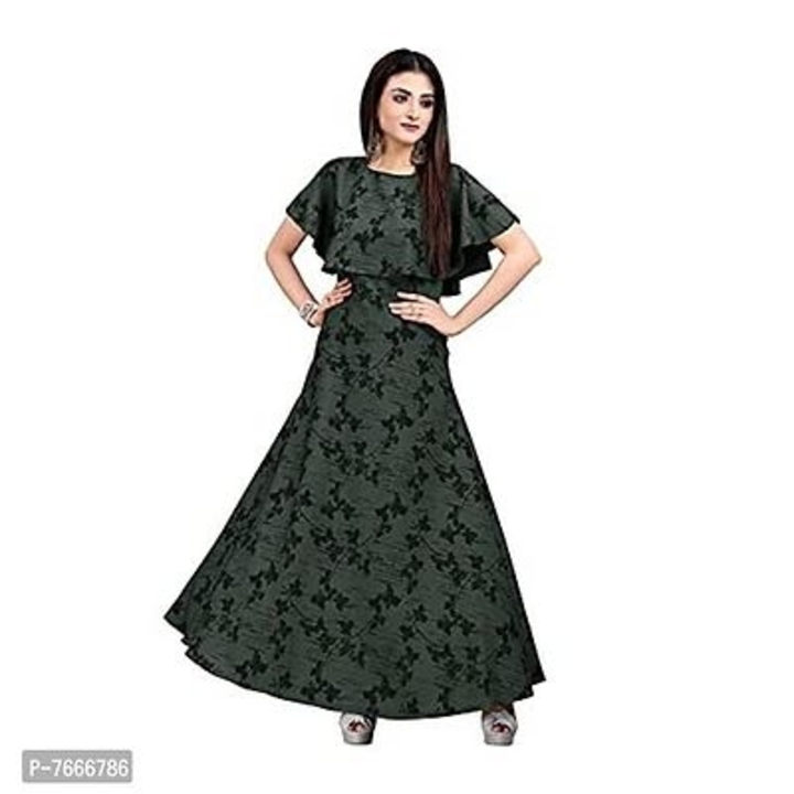 New Ethnic 4 You Women's Fit amp; Flare Maxi Gown uploaded by SIRI SHOPPING MALL on 9/21/2022