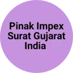 Business logo of Pinak impex Surat Gujarat India