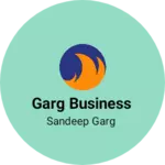Business logo of Garg business