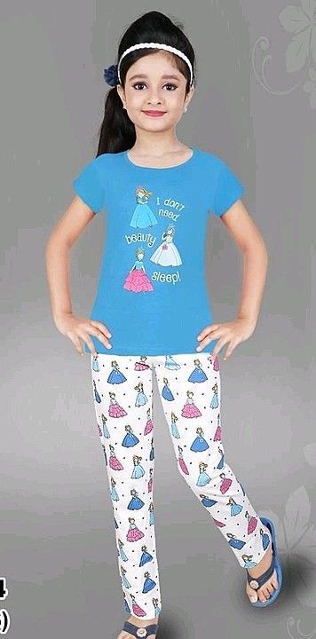Kids cotton night suit uploaded by Angel on 12/24/2020