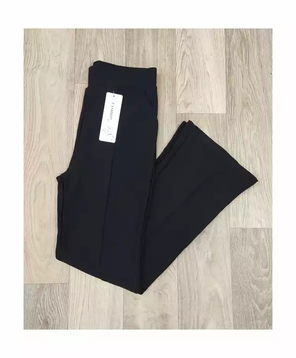 High waist Imported Flare pant in stock
(With pockets)
Fabric - imported Stretchable uploaded by Fashion Paradise on 9/21/2022